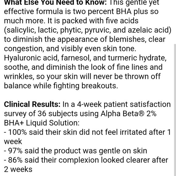 NIB DR.DENNIS GROSS ALPHA BETA 2% BREAKOUT SOLUTION - Picture 6 of 16